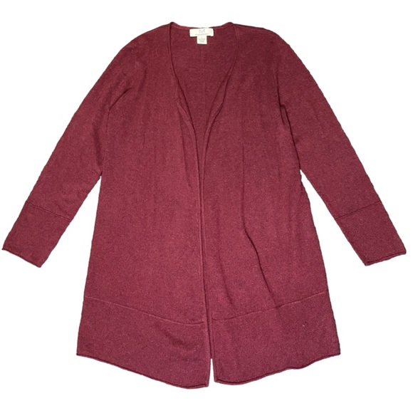 Magaschoni Sweaters - Magaschoni Cashmere Cardigan Sweater Size Large Red